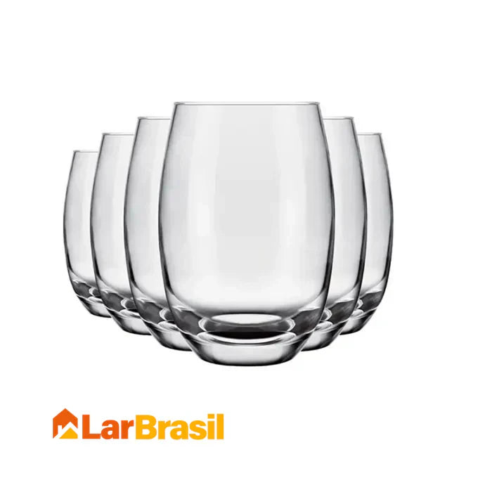 Kit com 15 Potes Herméticos de Vidro + 10 Copos de Brinde